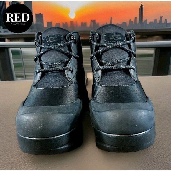 Ugg Neumel X Waterproof Boots Winter Snow Rain Black Ankle Shoes - Women's Sz 9 - Picture 6 of 14
